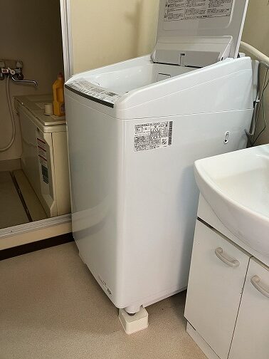 縦型洗濯乾燥機のデメリット上に物が置けない